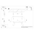 Plafon VERDO 2 czarny GU10 2x10W IP20 SL.1291 SOLLUX