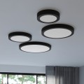 Plafon ONYX 30 czarny LED 3000K SL.1242 Sollux