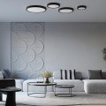 Plafon ONYX 30 czarny LED 3000K SL.1242 Sollux