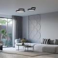 Plafon ONYX 30 czarny LED 3000K SL.1242 Sollux