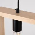 Lampa wisząca ARIES naturalne drewno E27 1x15W SL.1310 SOLLUX
