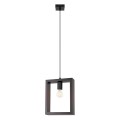 Lampa wisząca ARIES wenge E27 1x15W SL.1311 SOLLUX