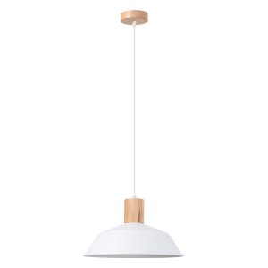 Lampa wisząca FANO biała E27 1x15W SL.1321 SOLLUX
