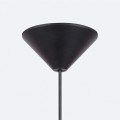 Lampa wisząca GINA czarna E27 1x15W SL.1330 SOLLUX