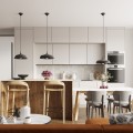 Lampa wisząca GINA czarna E27 1x15W SL.1330 SOLLUX