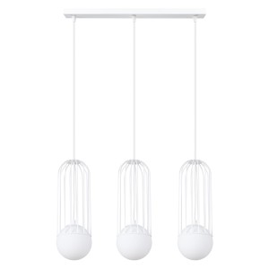 Lampa wisząca BRINA 3L biała G9 3x8W SL.1333 SOLLUX