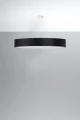 Żyrandol SKALA 100 czarny E27 6x60W IP20 SL.0808 SOLLUX