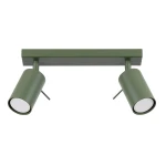 Lampa sufitowa RING 2 zielony oliwkowy 2xGU10 SL.1501 SOLLUX
