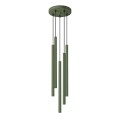 PASTELO 5P – designerska lampa wisząca w odcieniu zielonej oliwki, idealna do jadalni 5xG9 SL.1522 SOLLUX