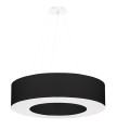 Żyrandol SATURNO 70 czarny E27 6x60W IP20 SL.0752 SOLLUX