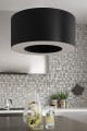 Żyrandol SATURNO 70 czarny E27 6x60W IP20 SL.0752 SOLLUX