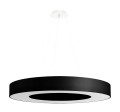 Żyrandol SATURNO SLIM 70 czarny E27 6x60W IP20 SL.0754 SOLLUX