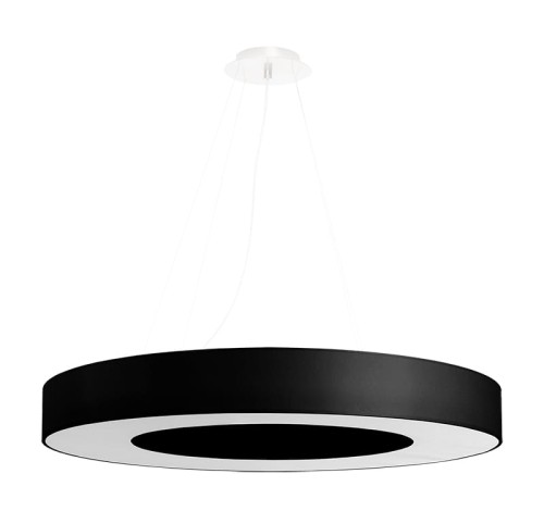 Żyrandol SATURNO SLIM 70 czarny E27 6x60W IP20 SL.0754 SOLLUX