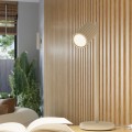 Lampa wisząca trzy cylindryczne beżowe klosze z eleganckim żłobieniem KARBON na GU10 SL.1595 SOLLUX