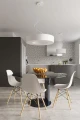 Żyrandol SATURNO SLIM 90 biały E27 8x60W IP20 SL.0797 SOLLUX