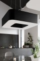Żyrandol URANO 60 czarny E27 8x60W IP20 SL.0784 SOLLUX