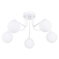 Nowoczesny żyrandol ASTRAL 5 biały – designerska lampa sufitowa SL.1660 SOLLUX