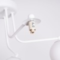 Nowoczesny żyrandol ASTRAL 5 biały – designerska lampa sufitowa SL.1660 SOLLUX