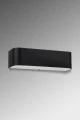 Kinkiet LOKKO czarny E27 2x60W IP20 SL.0778 SOLLUX