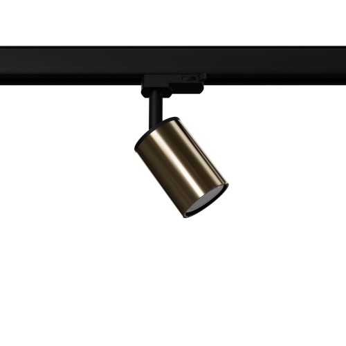 Reflektorek szynowy 3 fazowy ruchomy WINX czarny/złoty GU10 4000K 7W 530lm - MYL.00351 Make Your Light