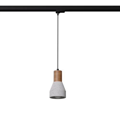 Lampa wisząca 3 fazowa QUBIC szara E27 czarny - MYL.00427 Make Your Light