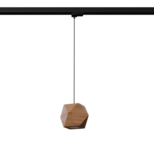 Lampa wisząca 3 fazowa WOODY naturalne drewno GU10 - MYL.00448 Make Your Light