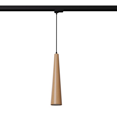 Lampa wisząca 3 fazowa SULA naturalne drewno GU10 - MYL.00454 Make Your Light