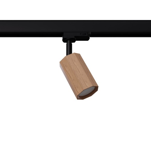 Reflektorek szynowy 3 fazowy ruchomy ZEKE dąb GU10 4000K 7W 530lm - MYL.00462 Make Your Light