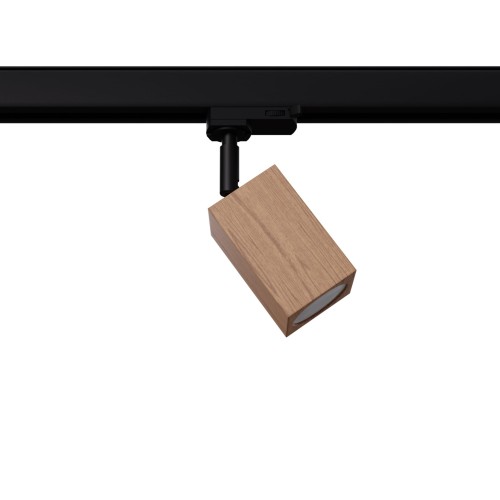 Reflektorek szynowy 3 fazowy ruchomy KEKE dąb GU10 3000K 7W 510lm - MYL.00464 Make Your Light