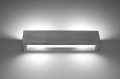 Kinkiet VEGA 50 beton E27 2x60W IP20 SL.0993 SOLLUX