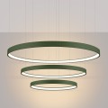 Żyrandol RIO 3 55/78/110 zielona oliwka LED 3000K TH.380 THORO