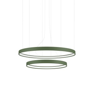 Żyrandol RIO 2 55/78 zielona oliwka LED 4000K TH.381 THORO