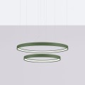 Żyrandol RIO 2 55/78 zielona oliwka LED 4000K TH.381 THORO