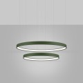 Żyrandol RIO 2 55/78 zielona oliwka LED 4000K TH.381 THORO