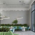 Żyrandol RIO 2 55/78 zielona oliwka LED 4000K TH.381 THORO