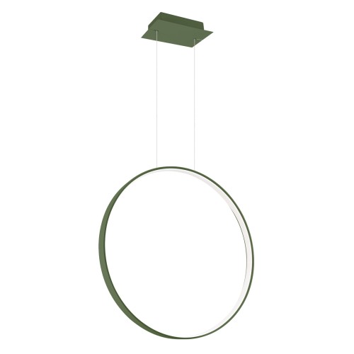 Lampa wisząca RIO 55 zielona oliwka LED 4000K TH.386 THORO
