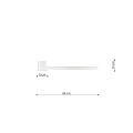 Plafon RIO 78 zielony oliwkowy LED 3000K TH.390 THORO