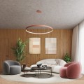 Żyrandol RIO 55 ochra czerwona LED 3000K TH.395 THORO