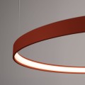 Żyrandol RIO 2 55/78 ochra czerwona LED 3000K TH.401 THORO