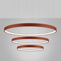 Żyrandol RIO 3 55/78/110 ochra czerwona LED 4000K TH.404 THORO