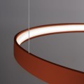 Żyrandol RIO 3 55/78/110 ochra czerwona LED 4000K TH.404 THORO