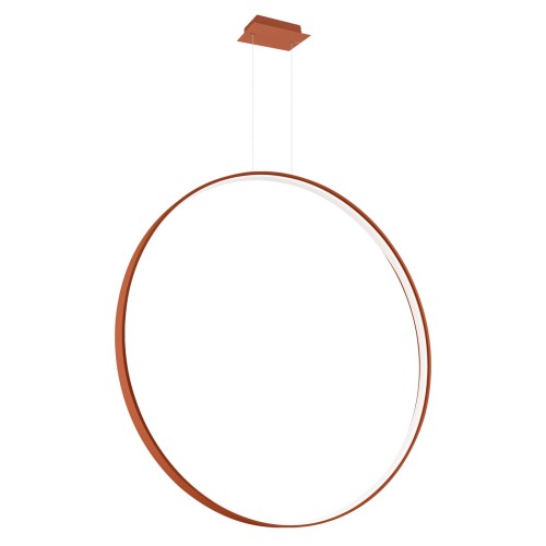 Lampa wisząca RIO 110 ochra czerwona LED 3000K TH.407 THORO