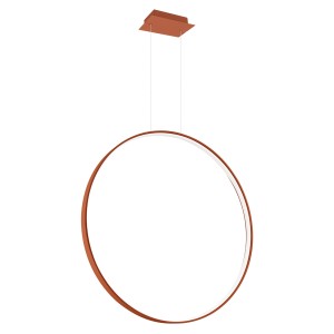 Lampa wisząca RIO 78 ochra czerwona LED 4000K TH.409 THORO