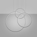 Lampa wisząca RIO 3 55/78/110 czarna LED 4000K TH.541 THORO