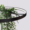 Żyrandol RIO BIO 78 czarny LED 4000K TH.552 THORO