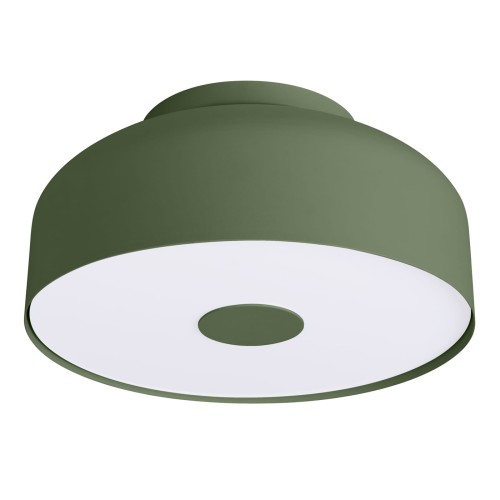 Plafon lampa sufitowa do kuchni OMIQ oliwkowa zieleń, gwint 4xE27 SL.1680 Sollux