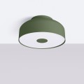 Plafon lampa sufitowa do kuchni OMIQ oliwkowa zieleń, gwint 4xE27 SL.1680 Sollux