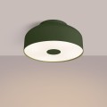 Plafon lampa sufitowa do kuchni OMIQ oliwkowa zieleń, gwint 4xE27 SL.1680 Sollux