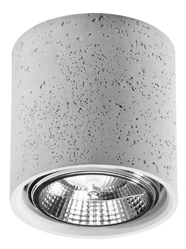 Spot CULLO 140 beton  GU10 1x40W IP20 SL.0645 SOLLUX