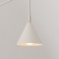 Kinkiet NOX minimalistyczna lampa ścienna w stylu skandynawskim, beżowa z włącznikiem SL.1699 Sollux